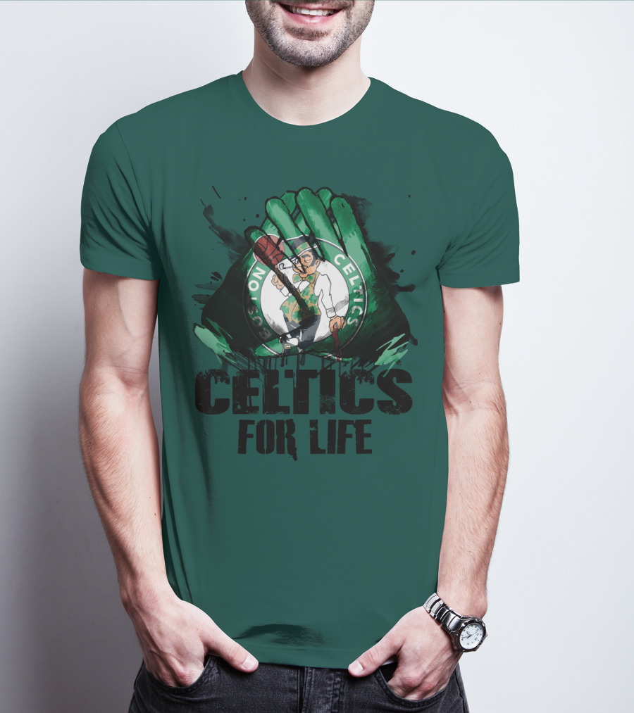 Boston Celtics For Life T-Shirt