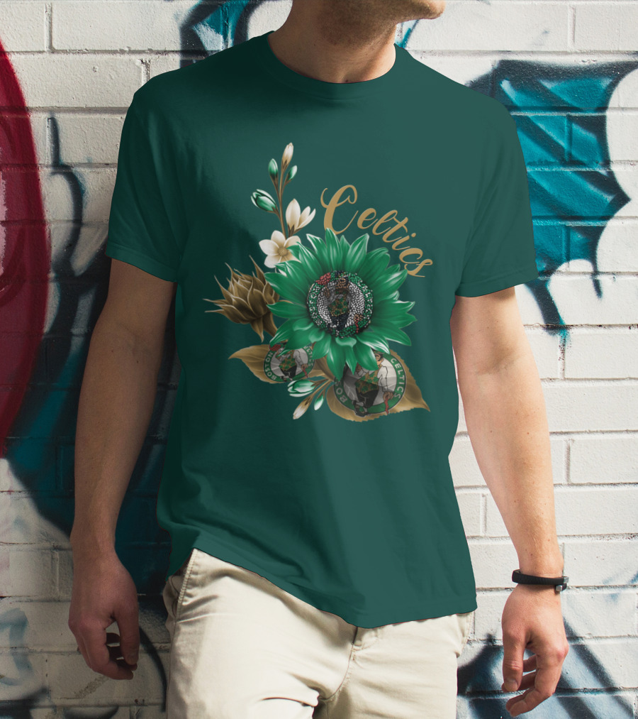 Celtics Boston Celtics Floral T-Shirt