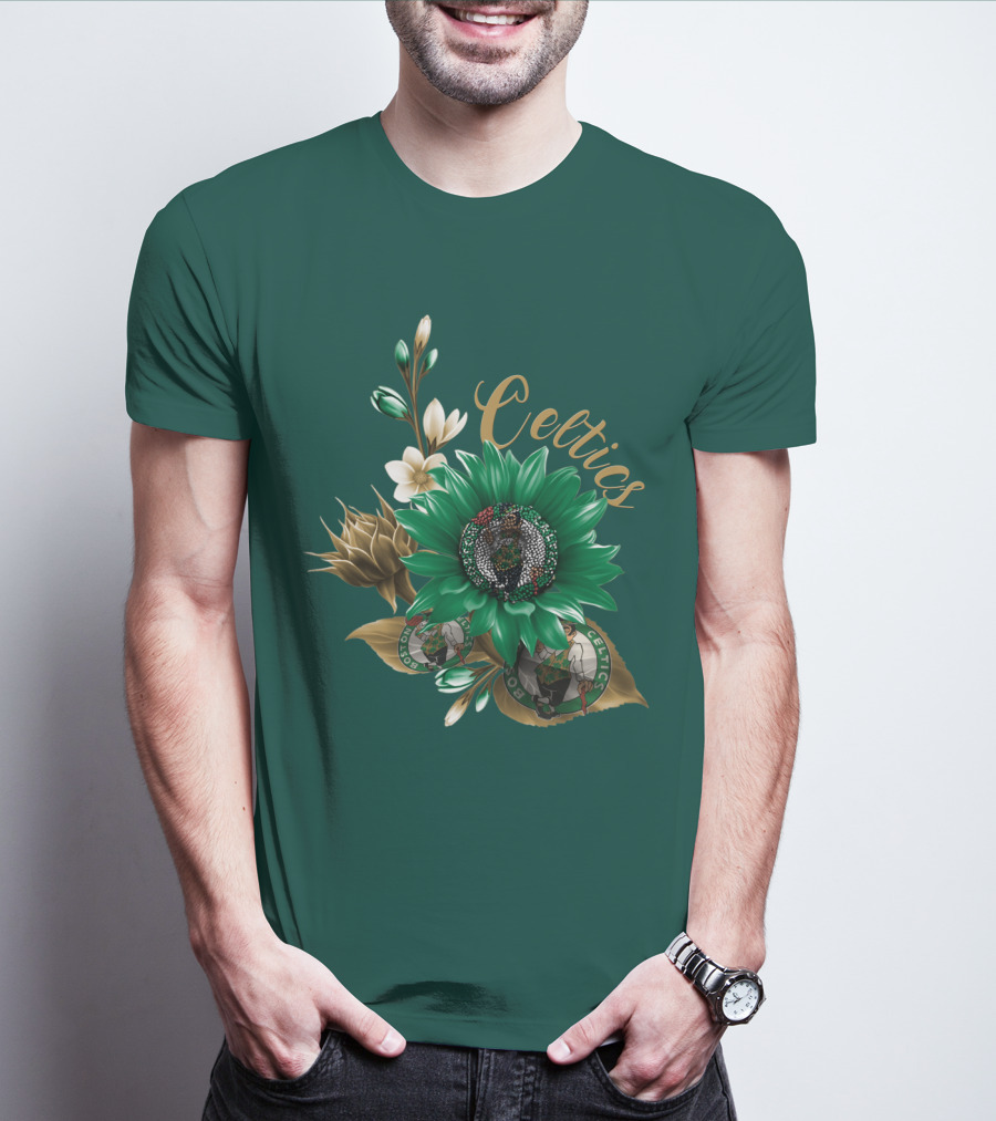 Celtics Boston Celtics Floral T-Shirt