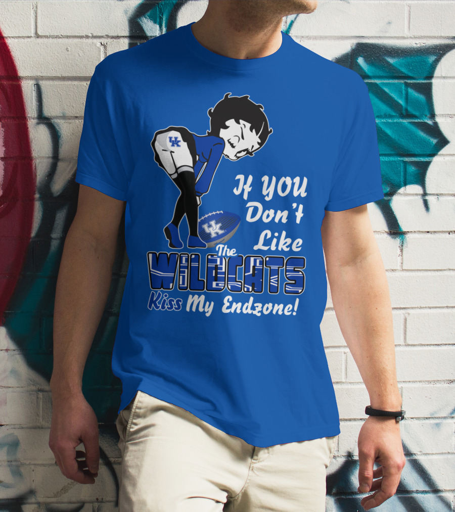 If You Don't Like The Wildcats Kiss My Endzone T-Shirt