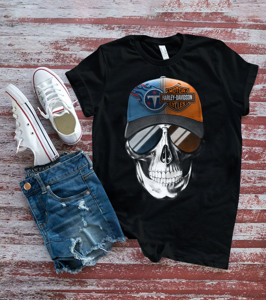 Harley Davidson Titans Skull 31Hl T-Shirt