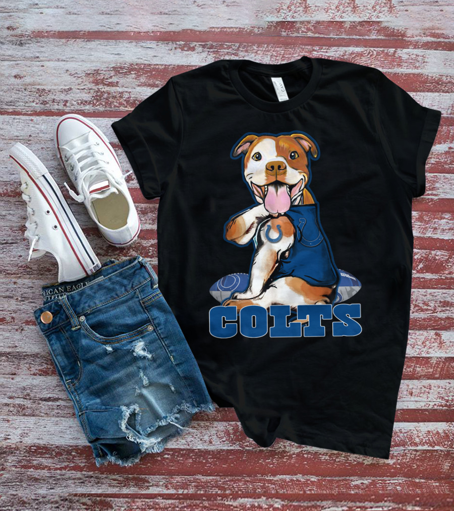 Pittbull Colts Indianapolis Football T-Shirt