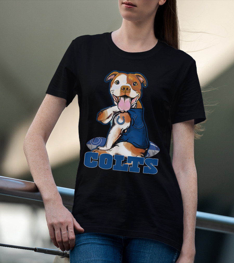 Pittbull Colts Indianapolis Football T-Shirt