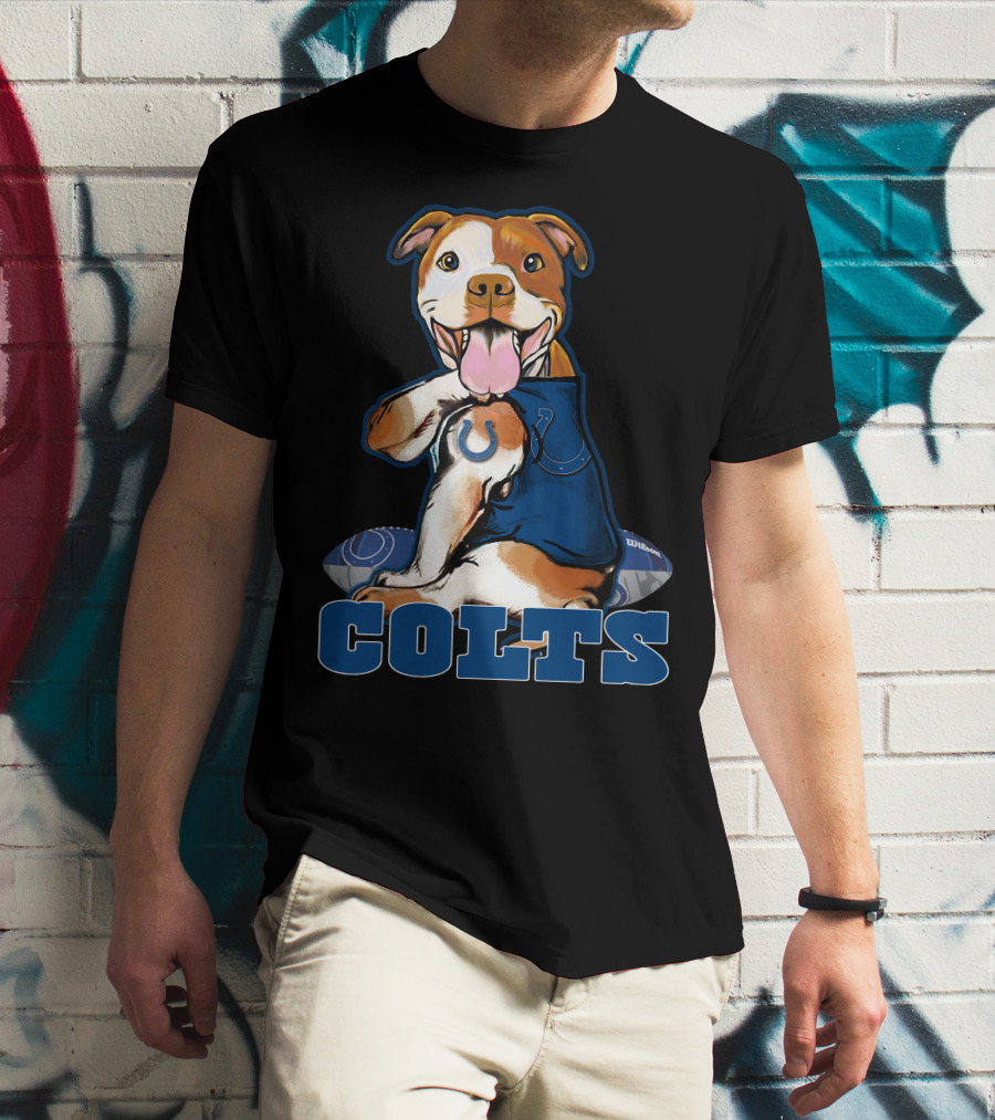 Pittbull Colts Indianapolis Football T-Shirt