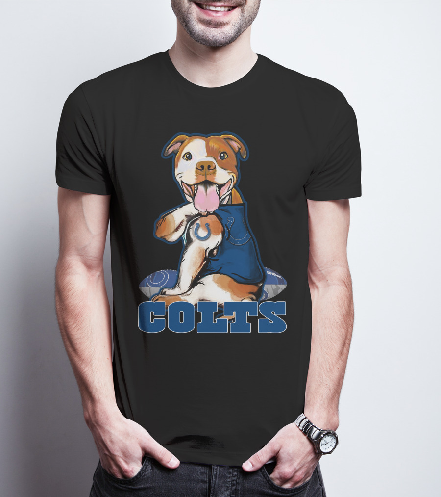 Pittbull Colts Indianapolis Football T-Shirt