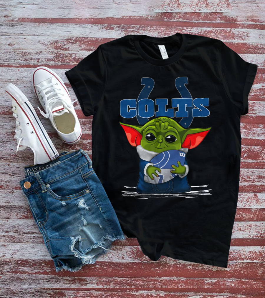 Yoda Colts Football Indianapolis T-Shirt