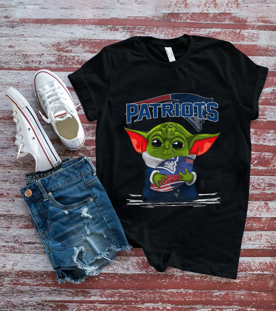 Yoda New England Patriots Football Character T-Shirt