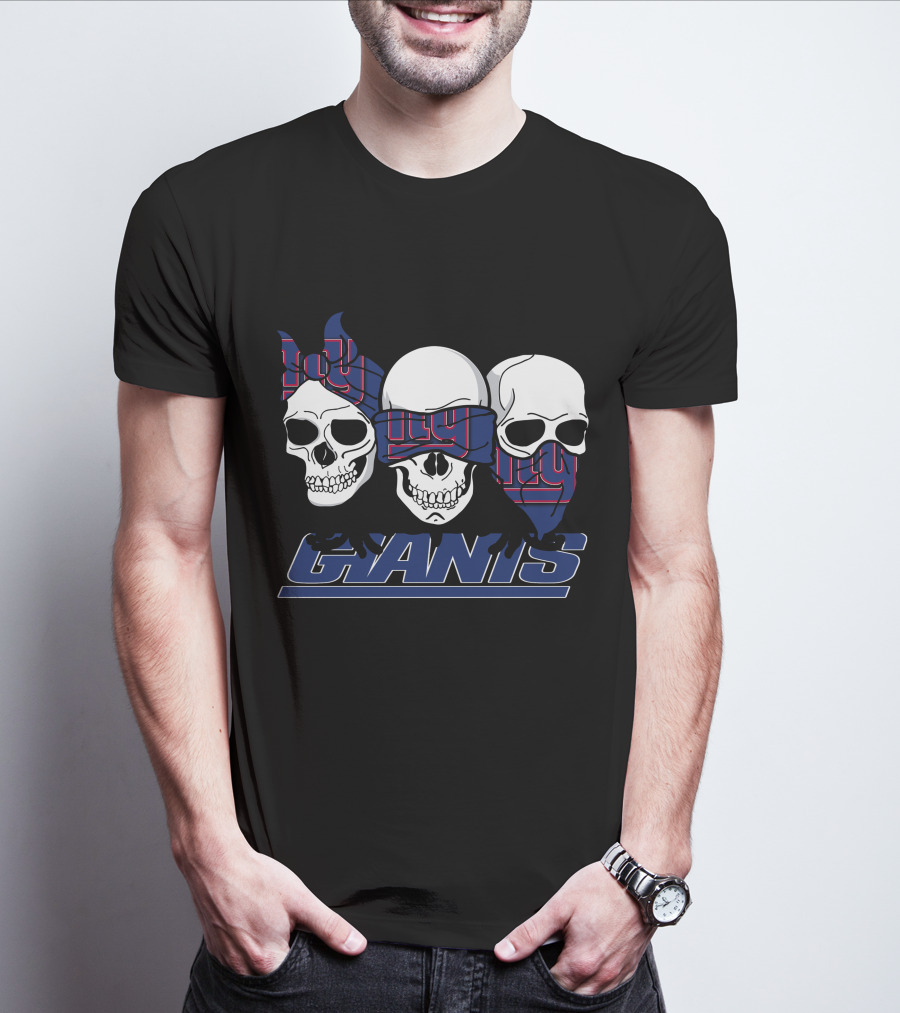 3 Skull Giants New York T-Shirt