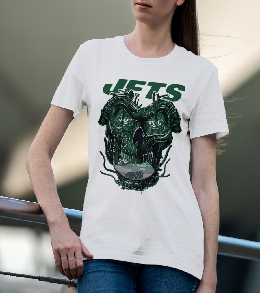 Jets Dragonskull New York Football T-Shirt