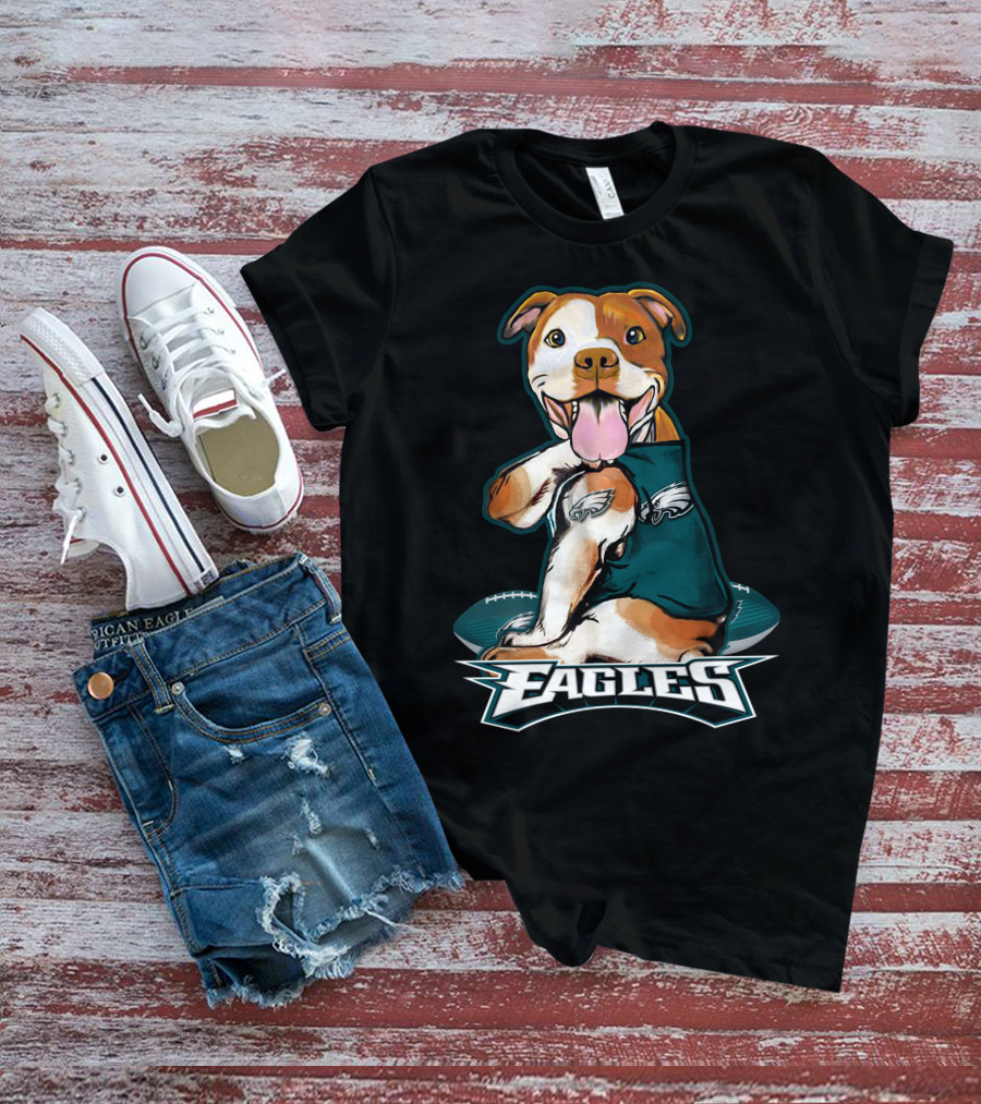 Pittbull Eagles Football Philadelphia T-Shirt
