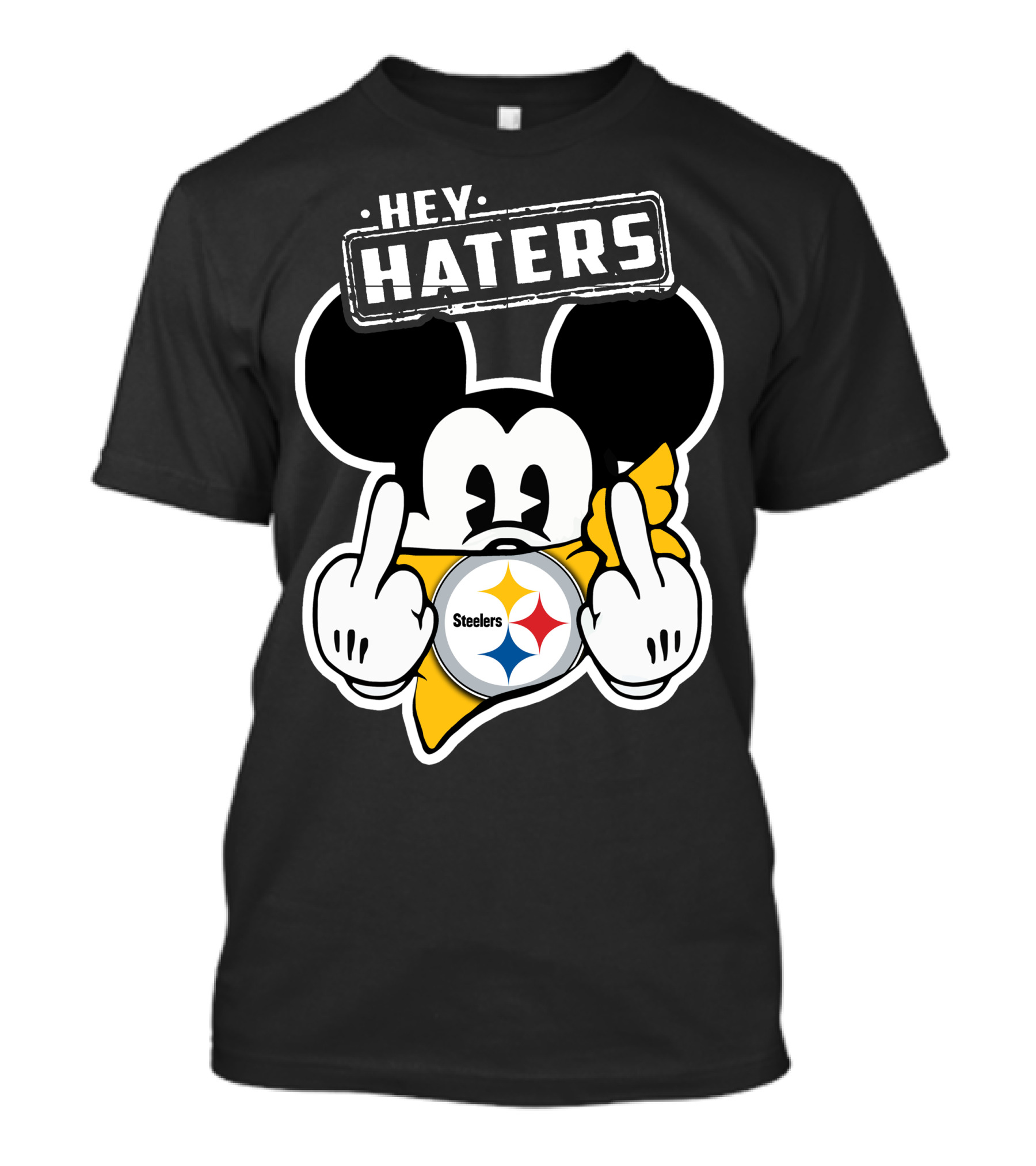 Hey Haters Mick V2 Pittsburgh Steelers T-Shirt