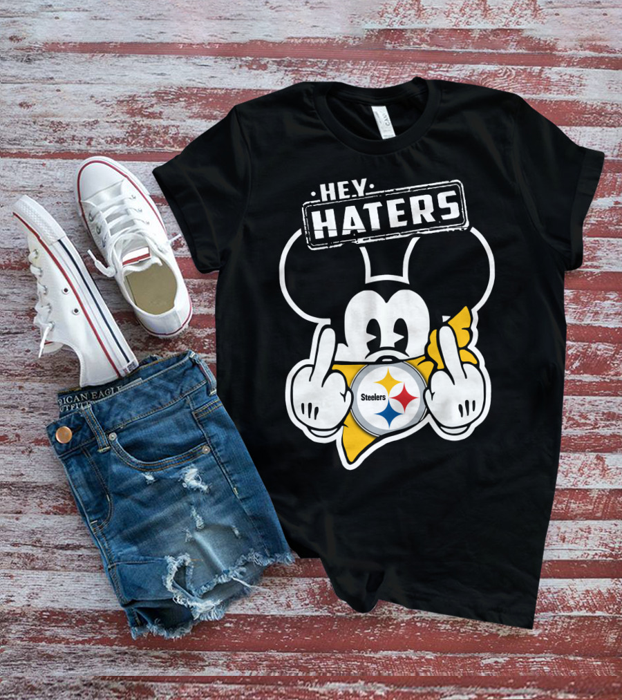Hey Haters Mick V2 Pittsburgh Steelers T-Shirt