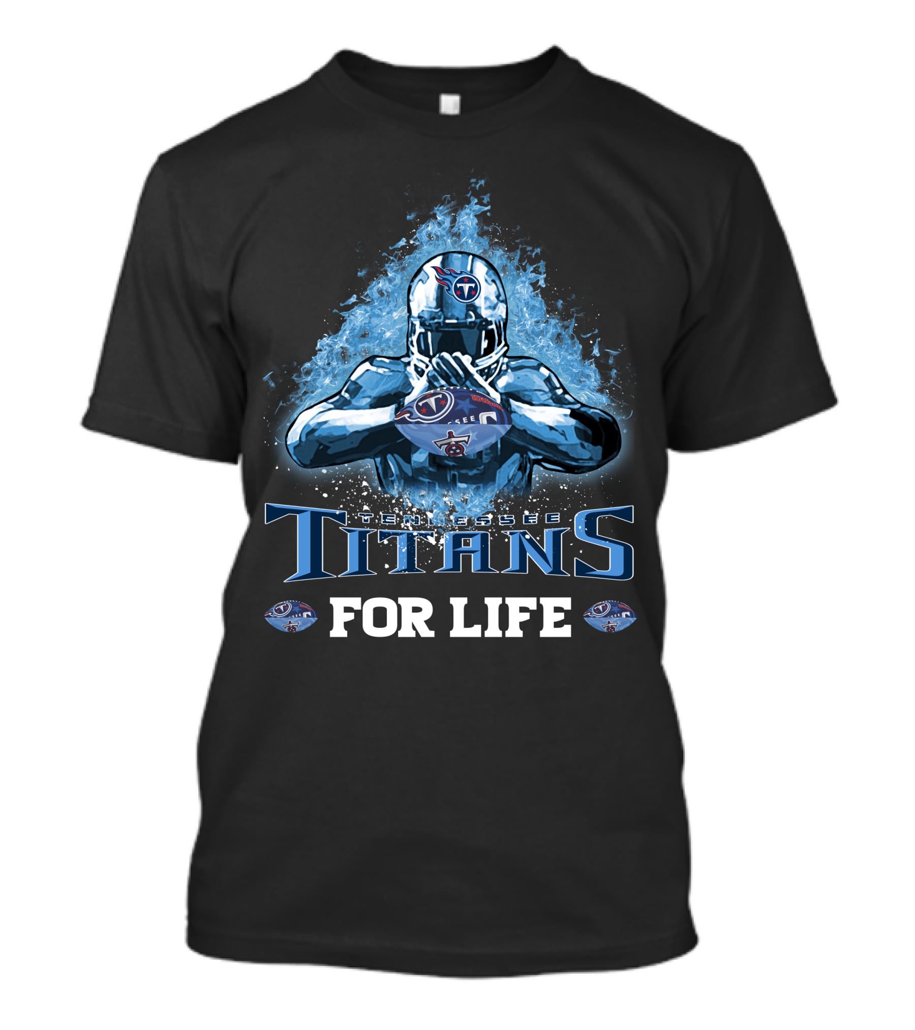 Tennessee Titans For Life NFL Football Fan Spirit T-Shirt
