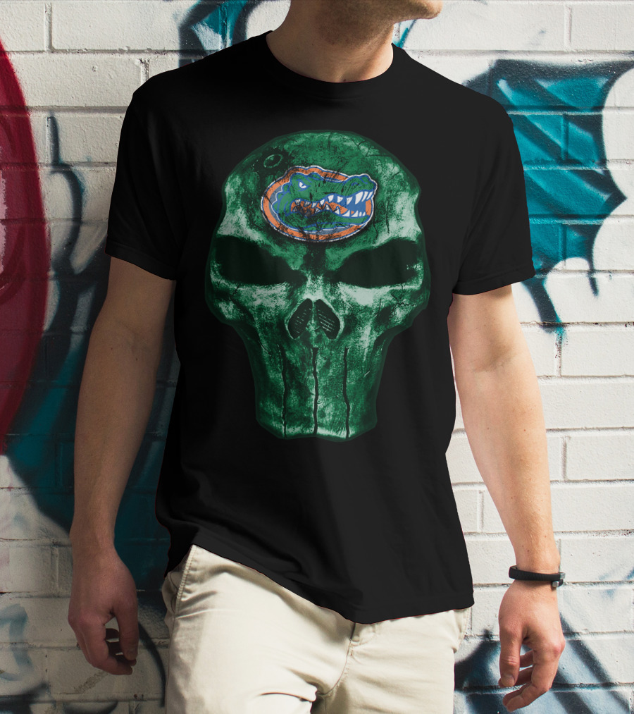 Skull Florida Gators T-Shirt