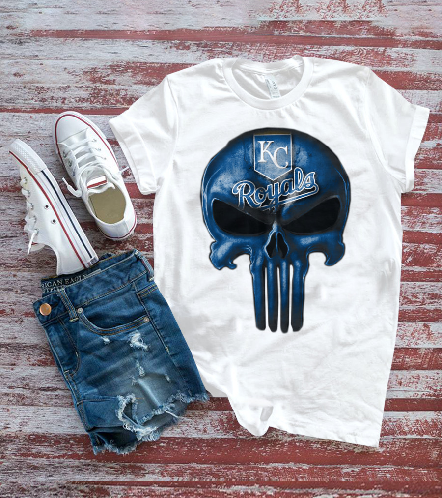 KC Royals Skull T-Shirt
