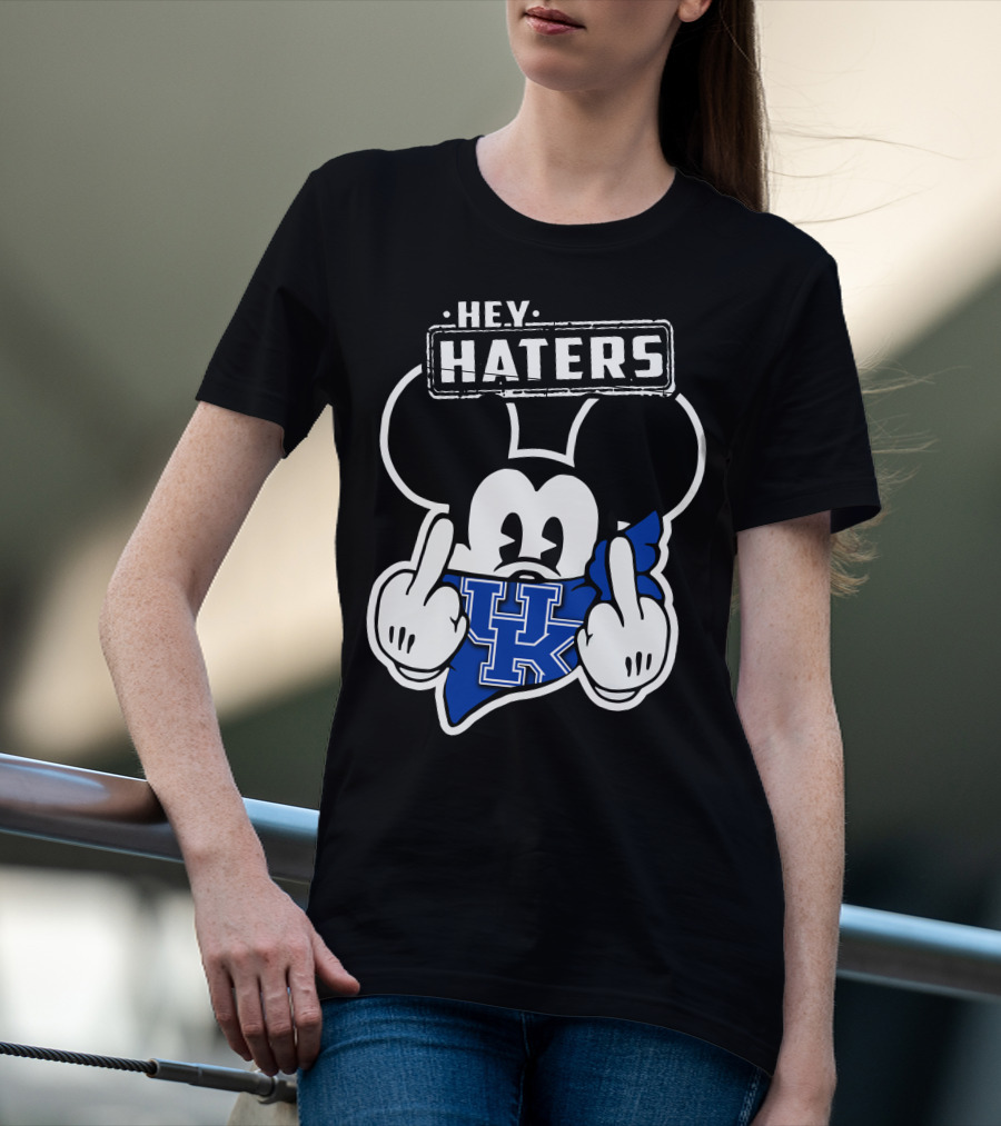 Hey Haters Mick Kentucky Wildcats T-Shirt