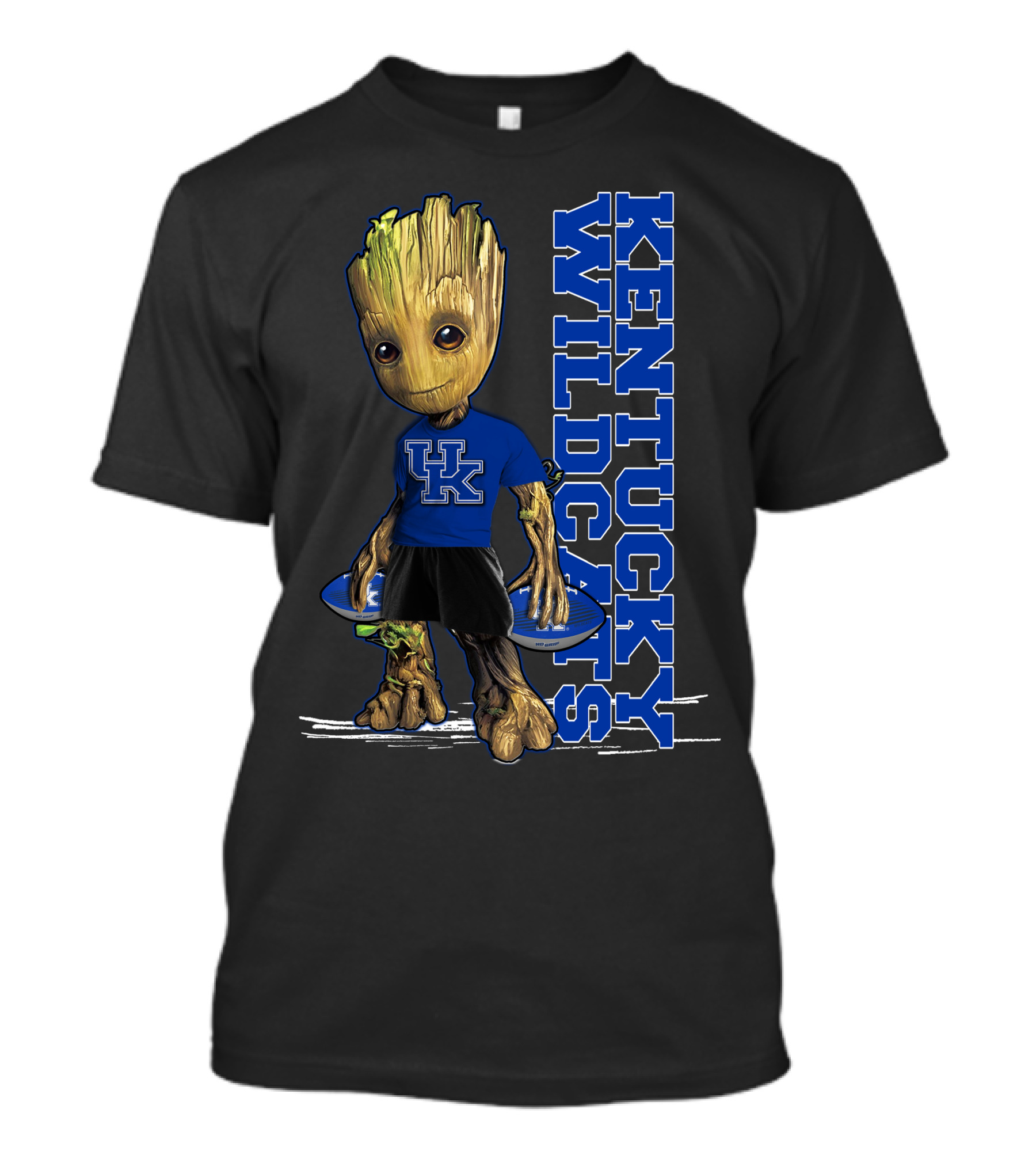 Groot Kentucky Wildcats UK Basketball Crossover T-Shirt