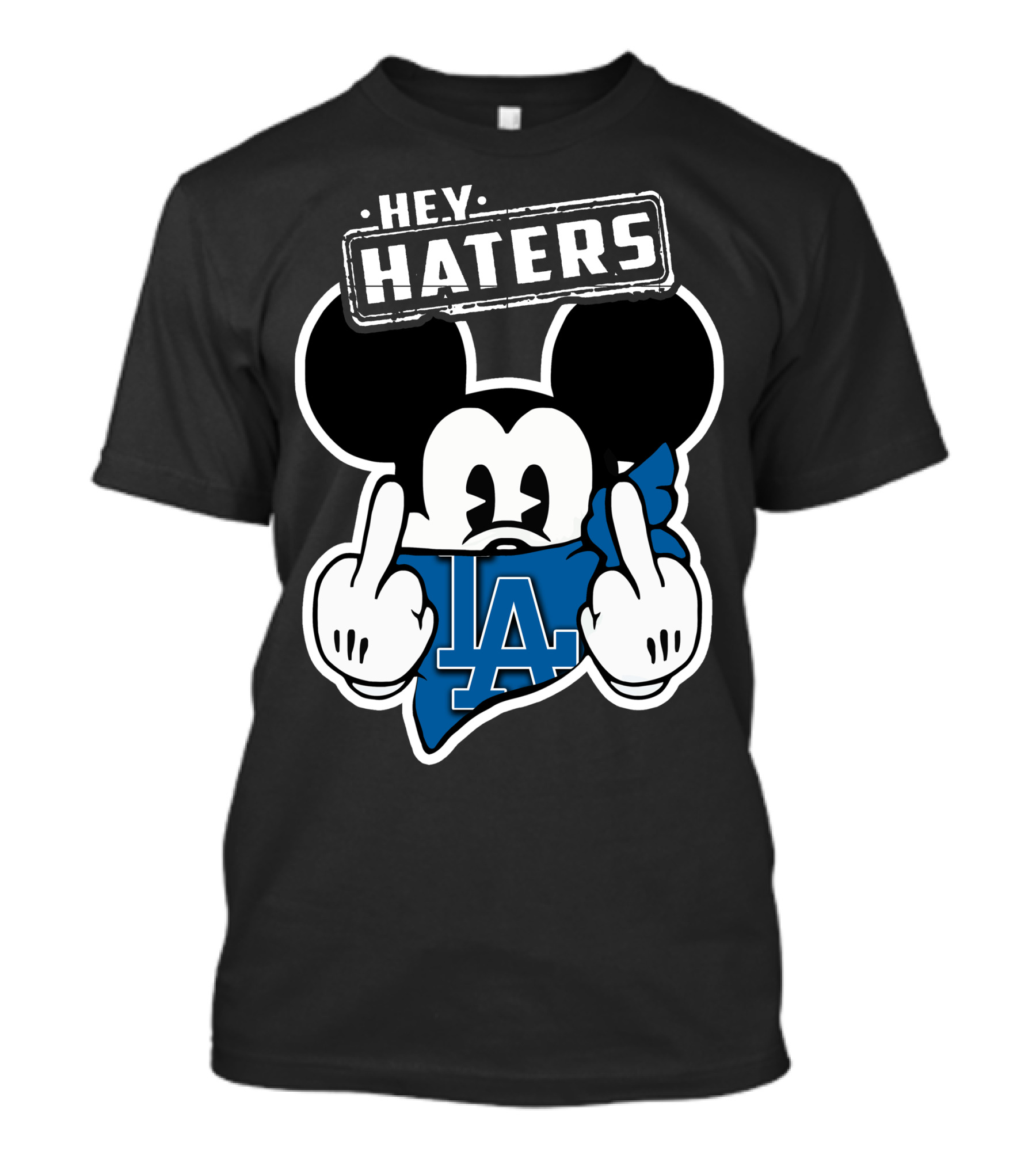 Hey Haters Mick Los Angeles Dodgers T-Shirt