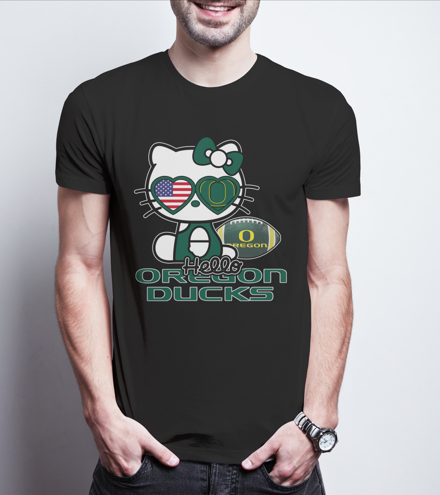 Hello Oregon Ducks T-Shirt