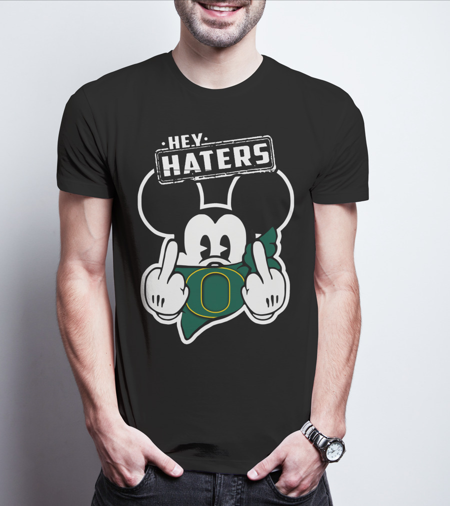 Hey Haters Mick Oregon Ducks T-Shirt