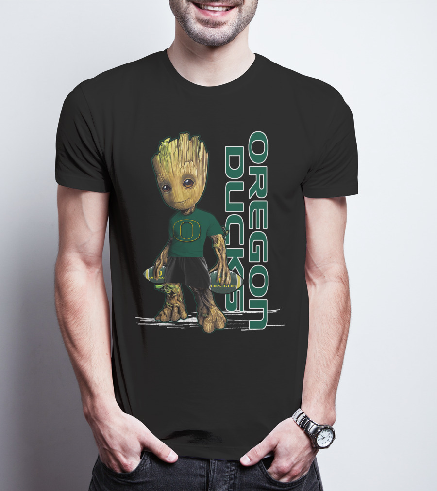 Groot Oregon Ducks Football T-Shirt