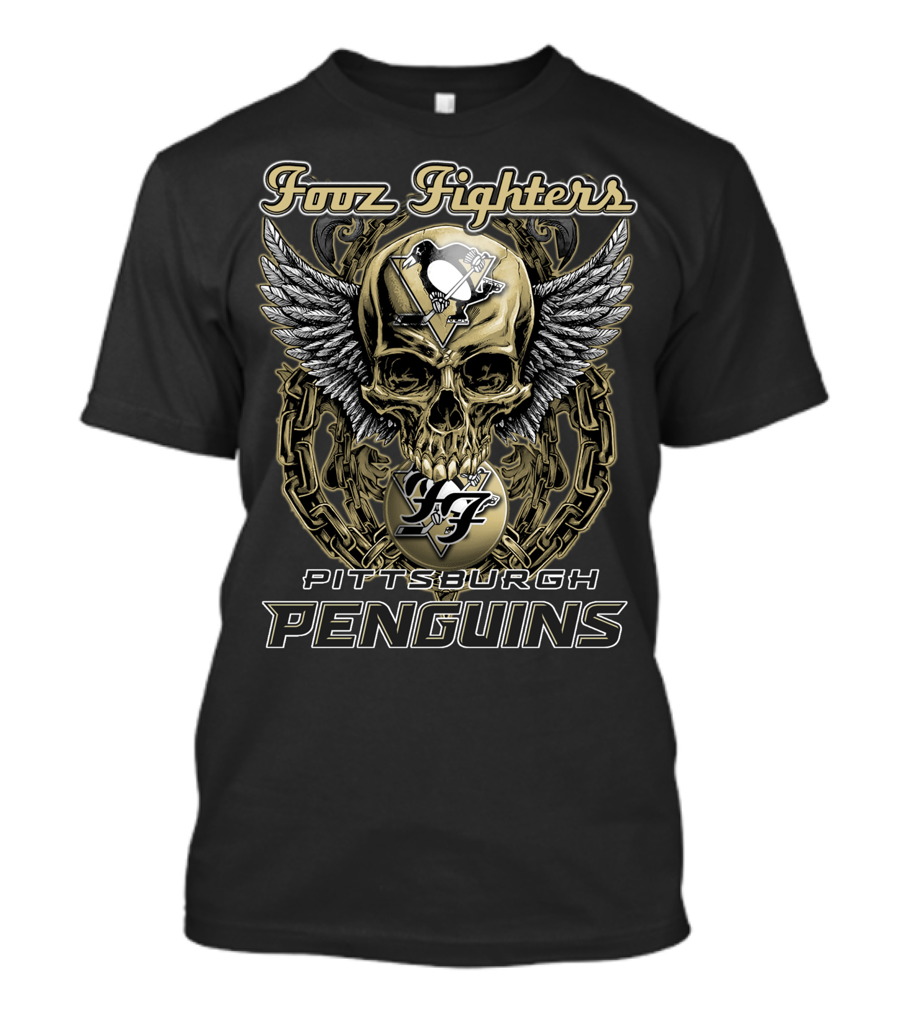 Fooz Fighters Pittsburgh Penguins T-Shirt