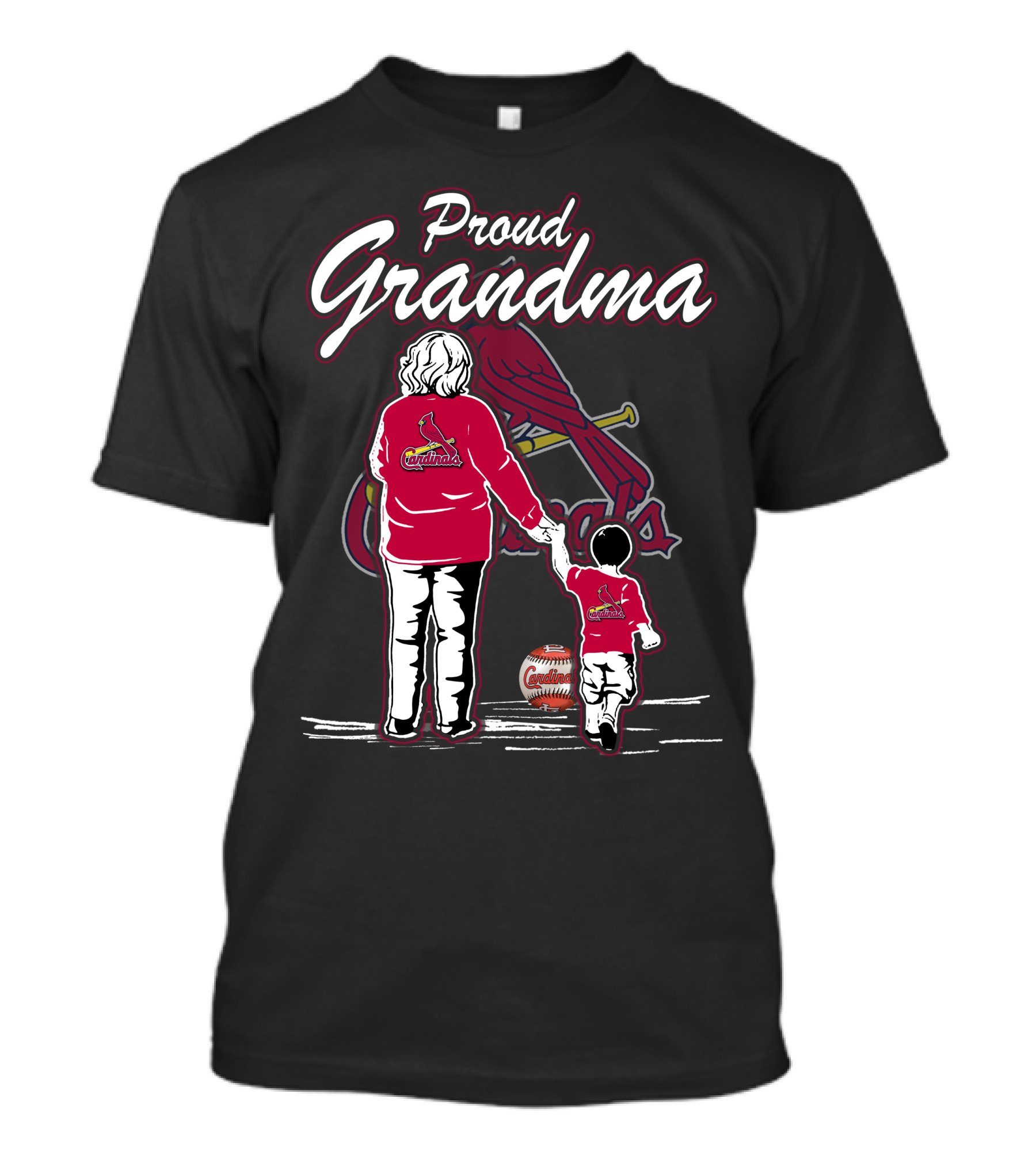 Proud Grandma St. Louis Cardinals T-Shirt