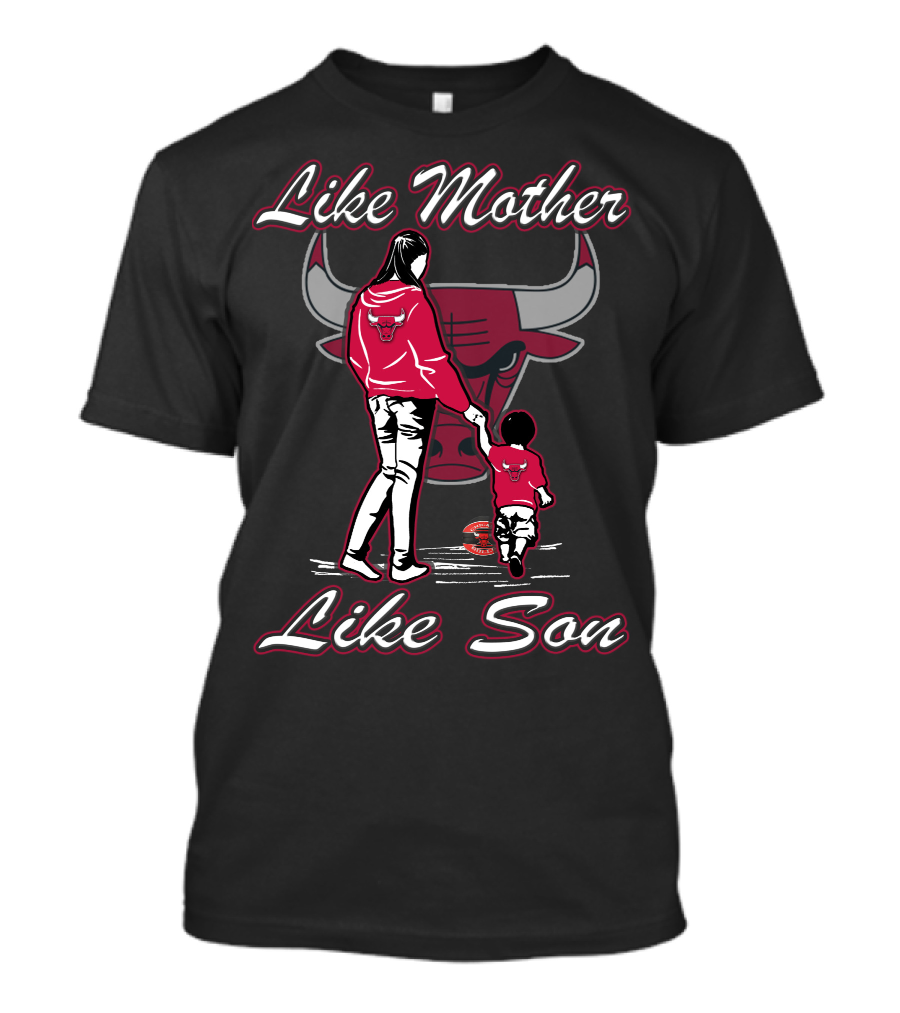 Like Mother Like Son Chicago Bulls T-Shirt