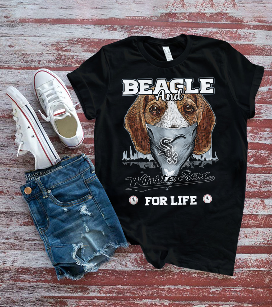 Beagle And White Sox For Life T-Shirt