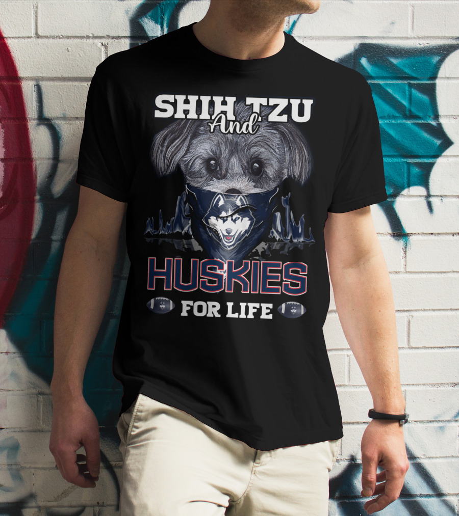 Shih Tzu And Huskies For Life T-Shirt