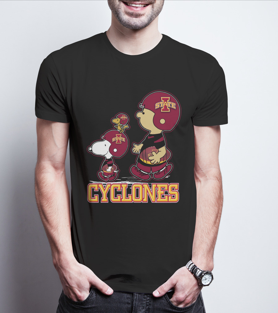 Snpfootball Cyclones Iowa State Peanuts Collection T-Shirt