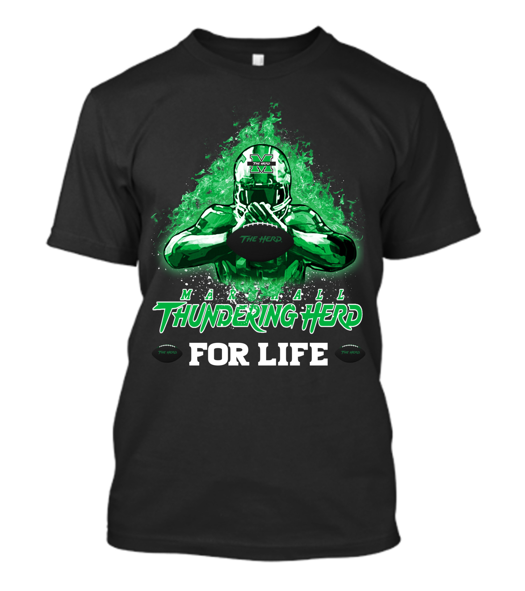 Marshall Thundering Herd The Herd For Life T-Shirt