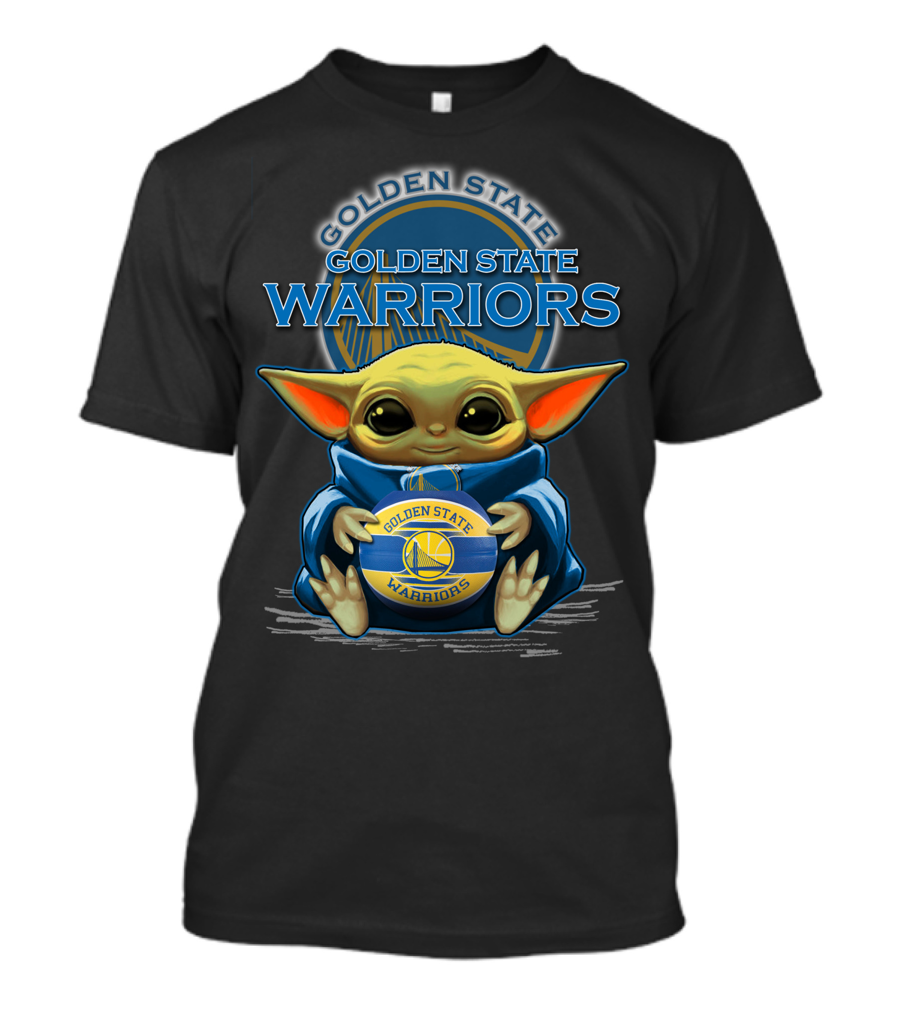Golden State Warriors Baby Yoda Basketball Fan T-Shirt