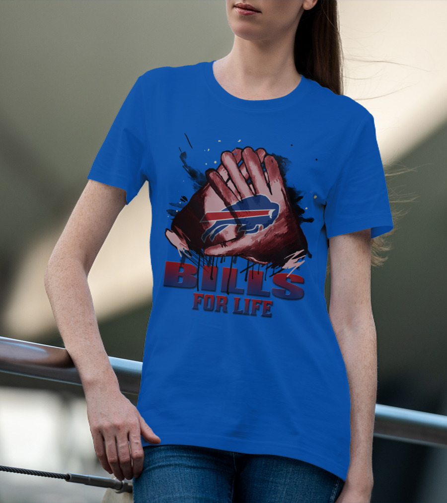 Buffalo Bills For Life Fan Spirit T-Shirt