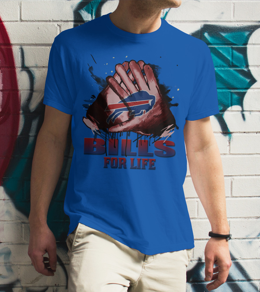 Buffalo Bills For Life Fan Spirit T-Shirt