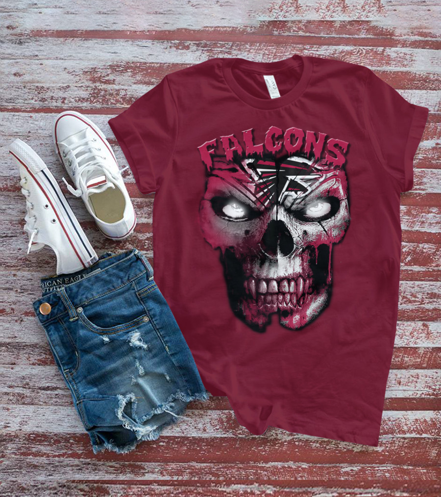 Falcons Skull Logo 64 T-Shirt