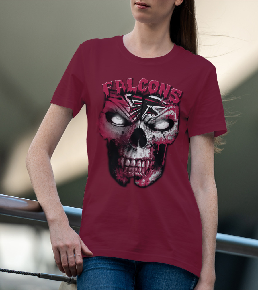 Falcons Skull Logo 64 T-Shirt