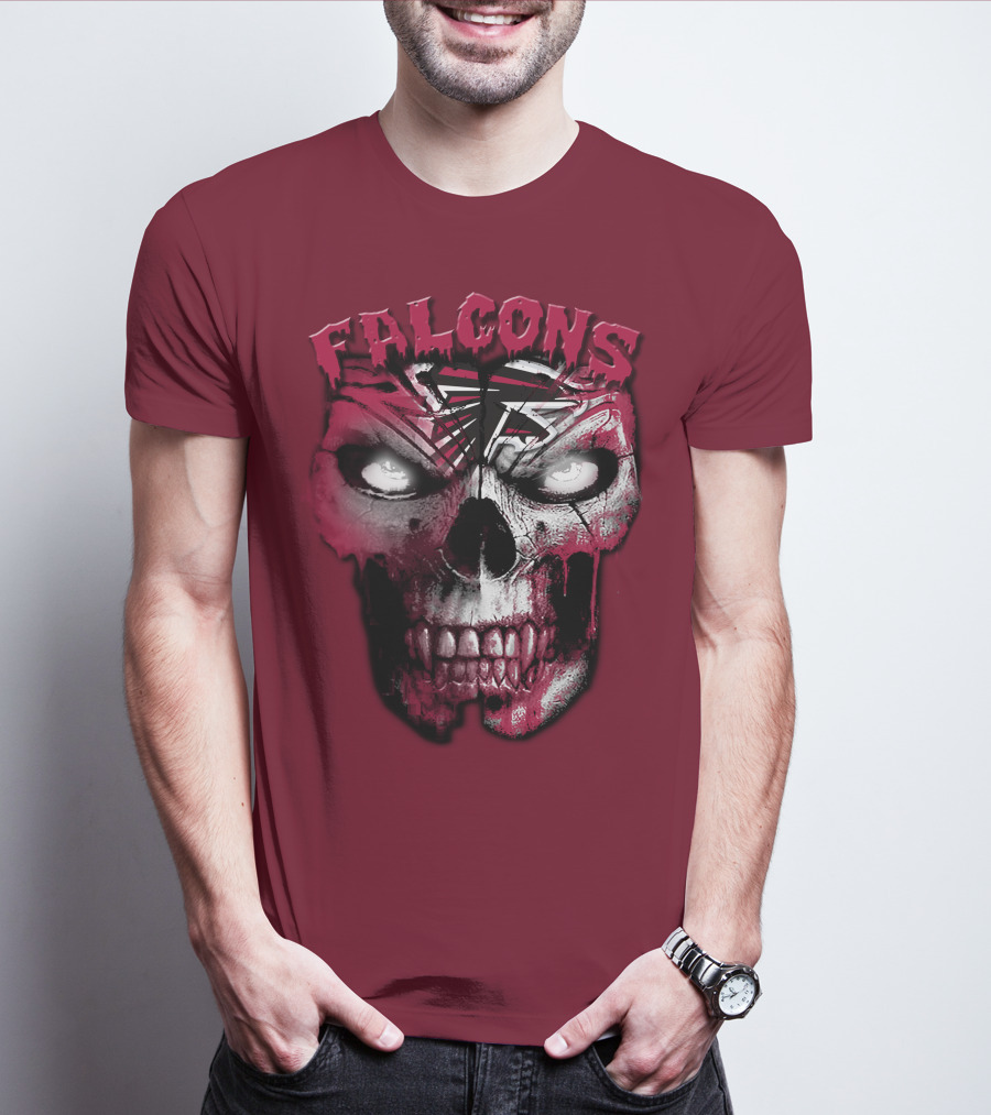 Falcons Skull Logo 64 T-Shirt