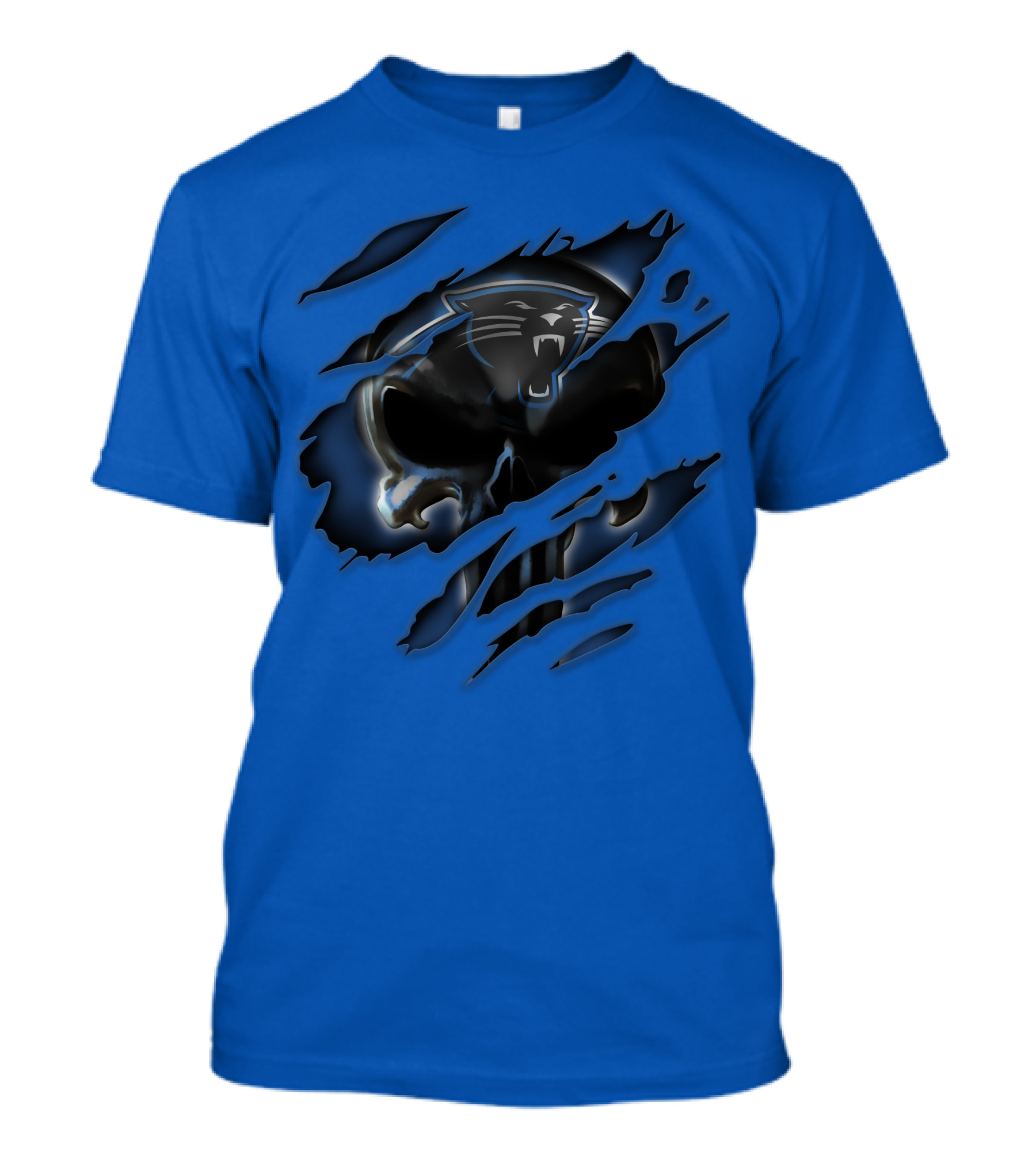 Carolina Panthers 49 Claw Mark T-Shirt