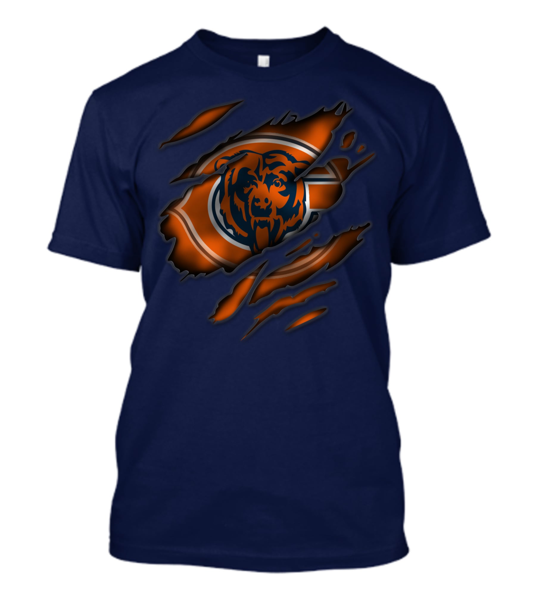 Chicago Bears 42 Claw Scratches T-Shirt