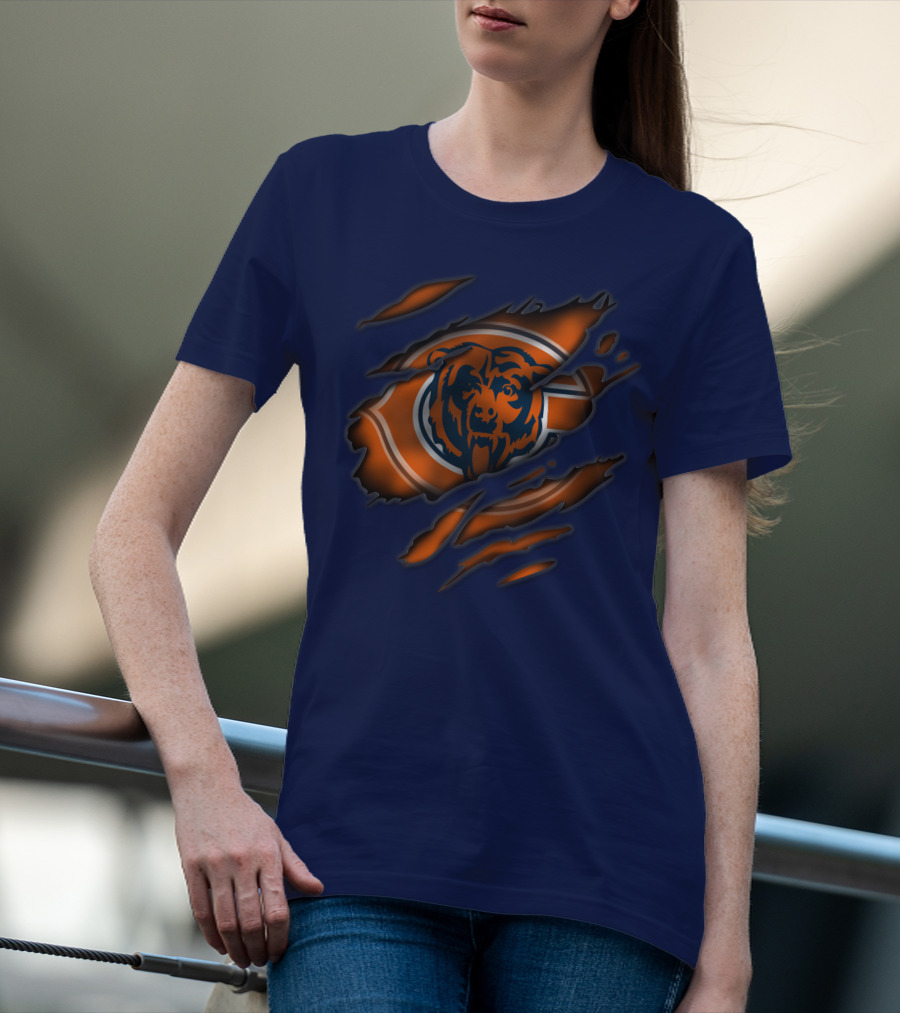 Chicago Bears 42 Claw Scratches T-Shirt