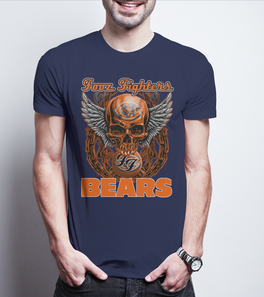 Fooz Fighters Chicago Bears T-Shirt