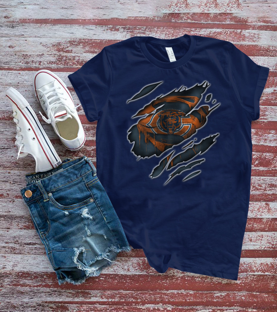 Chicago Bears Claw Mark T-Shirt