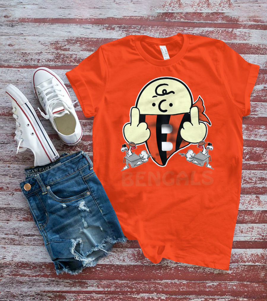 Bengals Snoopy Parody Cincinnati Football T-Shirt