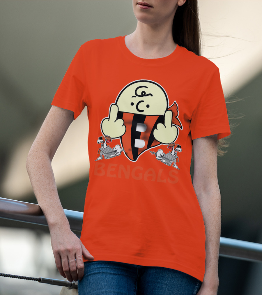 Bengals Snoopy Parody Cincinnati Football T-Shirt