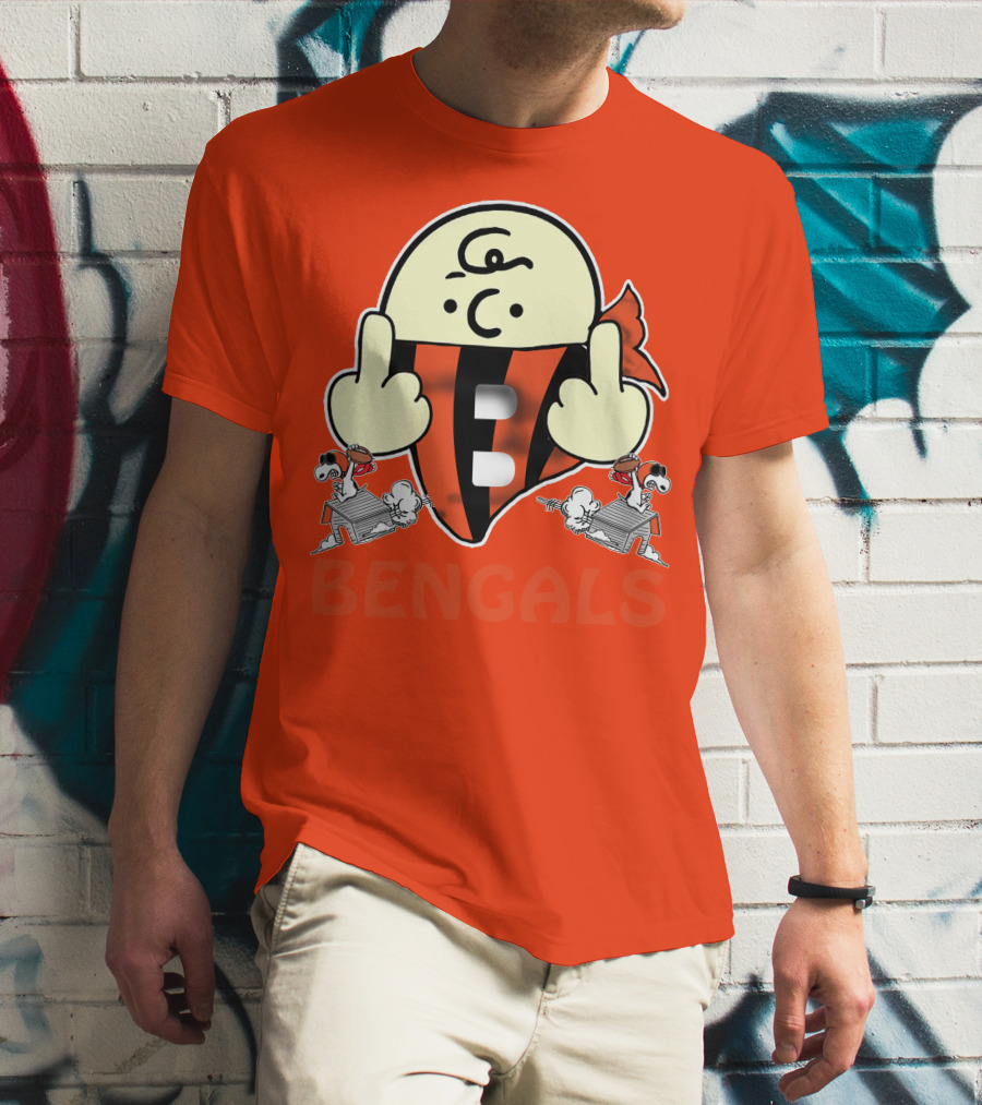 Bengals Snoopy Parody Cincinnati Football T-Shirt