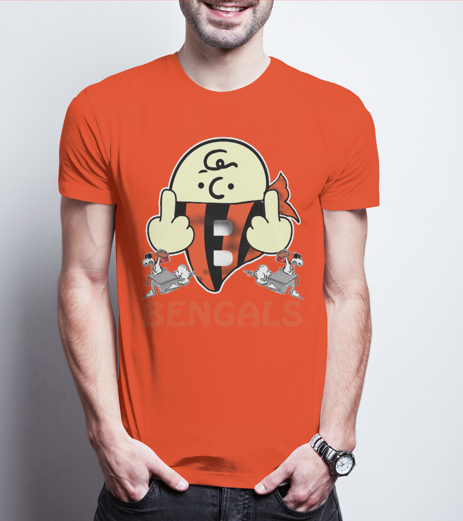Bengals Snoopy Parody Cincinnati Football T-Shirt