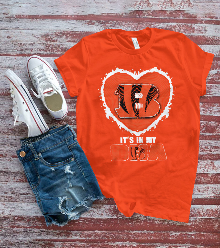 IT'S IN MY DNA CINCINNATI BENGALS T-Shirt