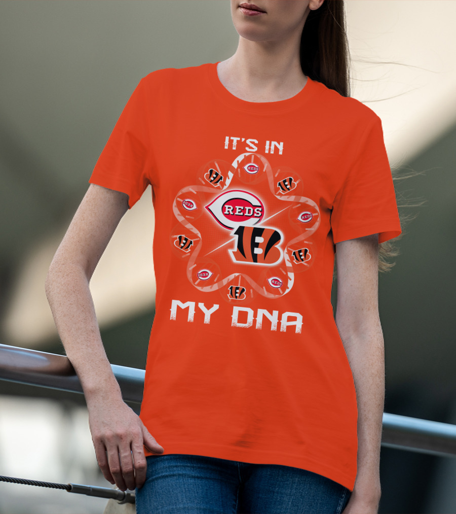 It's In My Dna Cincinnati Bengals Reds T-Shirt