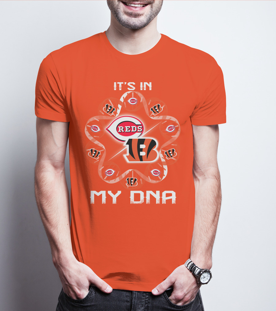 It's In My Dna Cincinnati Bengals Reds T-Shirt